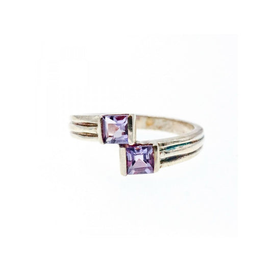 925 STERLING SILVER IOLITE RING SIZE 7