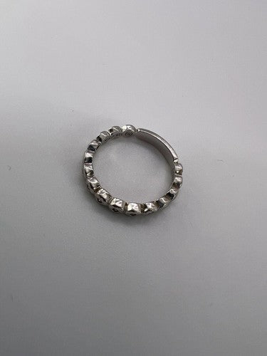 925 Sterling Silver & CZ Ring Size 7