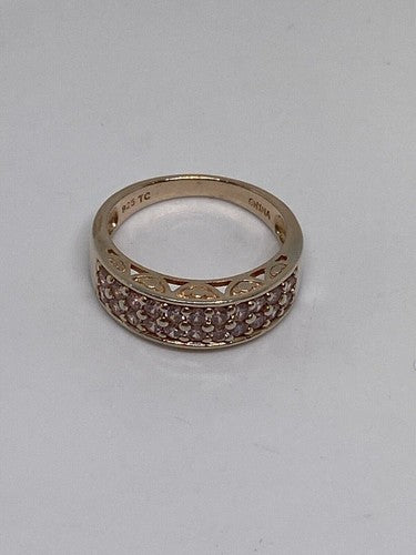 925 Sterling Silver CZ Ring Size 7.5