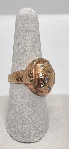 925 Sterling Silver CZ Ring Size 8