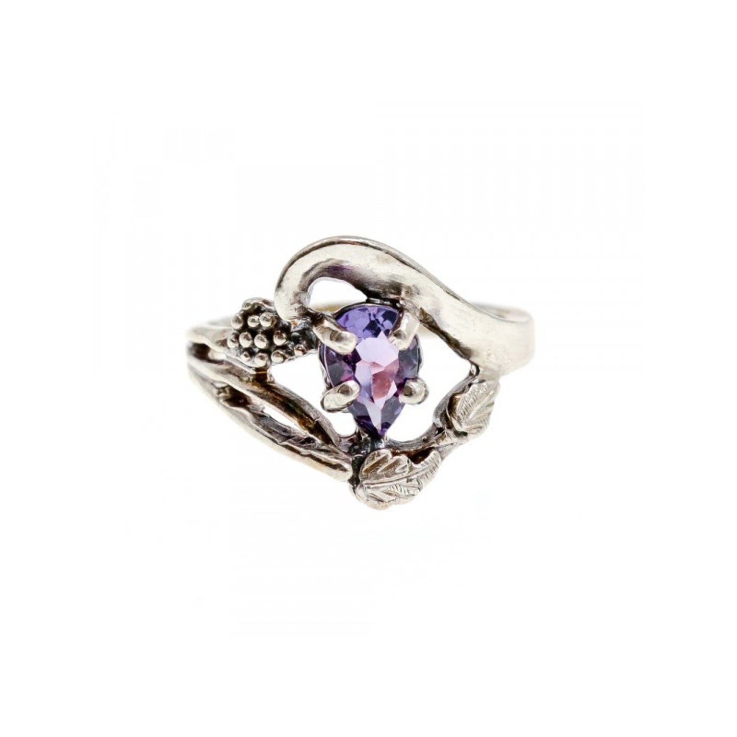 925 STERLING SILVER TANZANITE RING SIZE 7