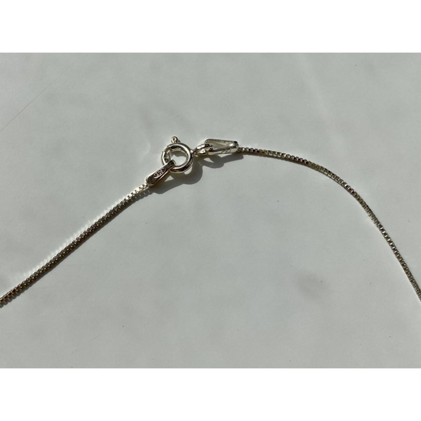925 Sterling Silver "Bear" Chain with Pendant Italy