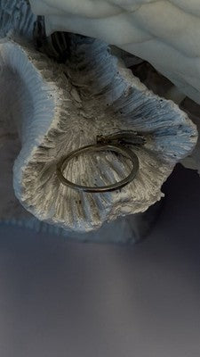 Unique Artisan 925 Sterling Silver Hand Ring Size 5