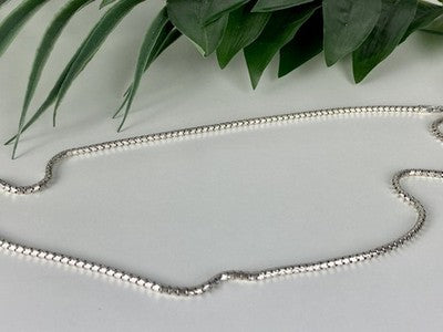 925 Sterling Silver Chain Italy Milor 23.6 in