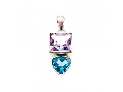 925 Sterling Silver Tourmaline Pendant