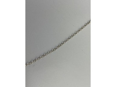 925 Sterling Silver CZ "Girl" Chain With Pendant