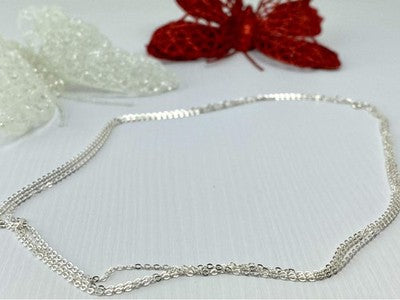 925 Sterling Silver "3 Chains" Necklace