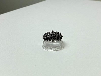 925 Sterling Silver Spinel Ring Size 8