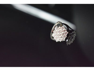 925 Sterling Silver CZ Ring Size 6.5