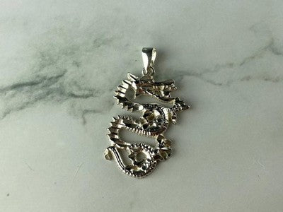 925 Sterling Silver "Dragon" Pendant