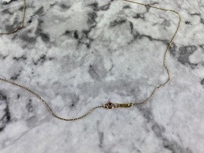 10K Yellow Gold Chain 20 In