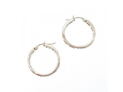 925 Sterling Silver Gold Plated CZ Earrings