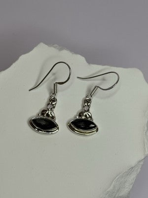 925 Sterling Silver Alexandrite Earrings Length 1.3 Inch