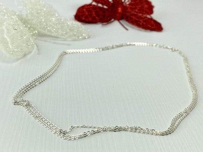 925 Sterling Silver "3 Chains" Necklace