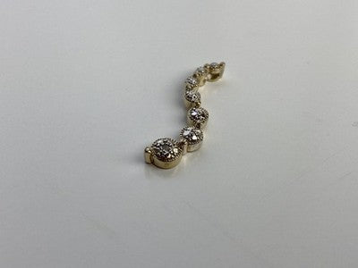 925 Sterling Silver Diamond Pendant