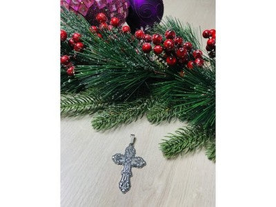 925 Sterling Silver Cross Pendant Mexico