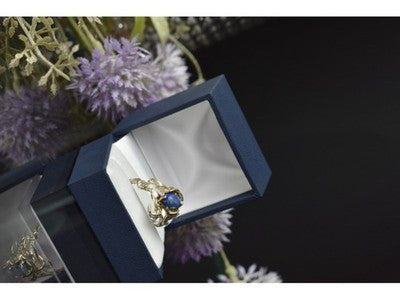 Vintage 925 Sterling Silver Sodalite Ring Size 10
