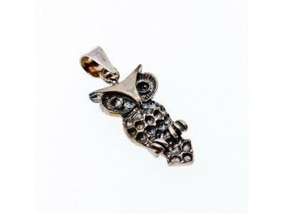 925 Sterling Silver "Owl" Pendant
