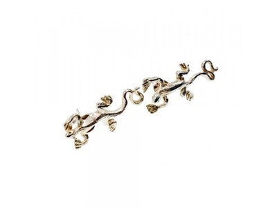 925 Sterling Silver "Lizard" Stud Earrings