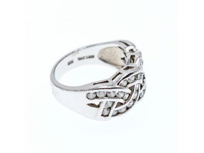 925 Sterling Silver CZ Ring Size 7