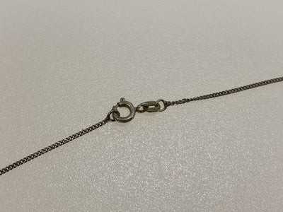 925 Sterling Silver CZ "Horseshoe" Chain with Pendant