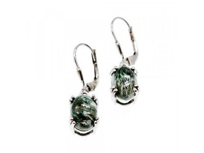 925 Sterling Silver Serpentine Earrings