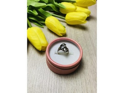 925 Sterling Silver "Seahorse" Ring Size 5.5