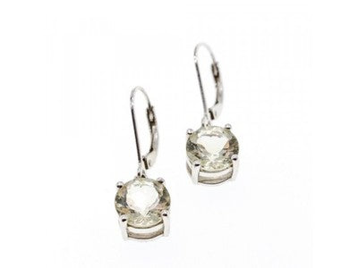 925 Sterling Silver Citrine Earrings