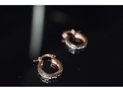 925 Sterling Silver Gold Plated Earrings