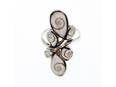Vintage 925 Sterling Silver Jasper Ring Size 6.5