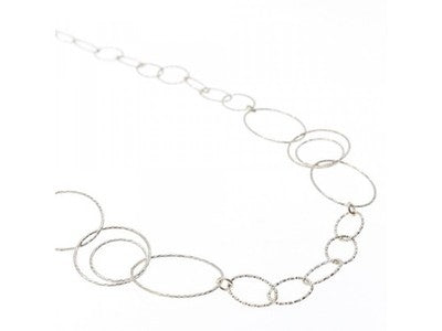 925 Sterling Silver Necklace Italy
