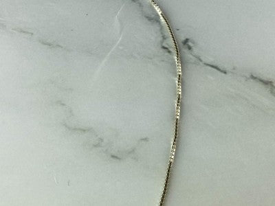 925 Sterling Silver Black Spinel & Goshenite "Heart" Chain With Pendant