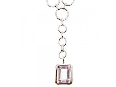 925 Sterling Silver Tanzanite Necklace