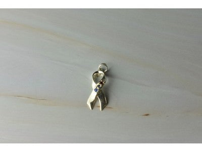 925 Sterling Silver Multicolor CZ Pendant