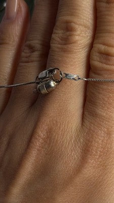 925 Sterling Silver Diamonds Cross Necklace