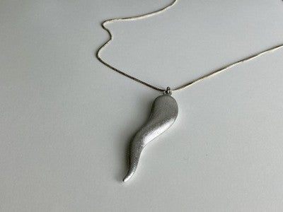 925 Sterling Silver "Weightlessness" Сhain with pendant