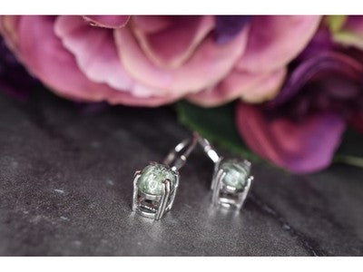 925 Sterling Silver Serpentine Earrings