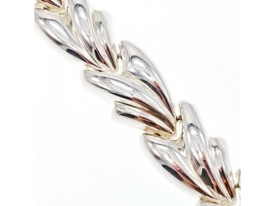 Vintage 925 Sterling Silver Bracelet Italy Milor