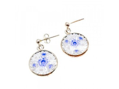 925 Sterling Silver Agate "Magic" Earrings