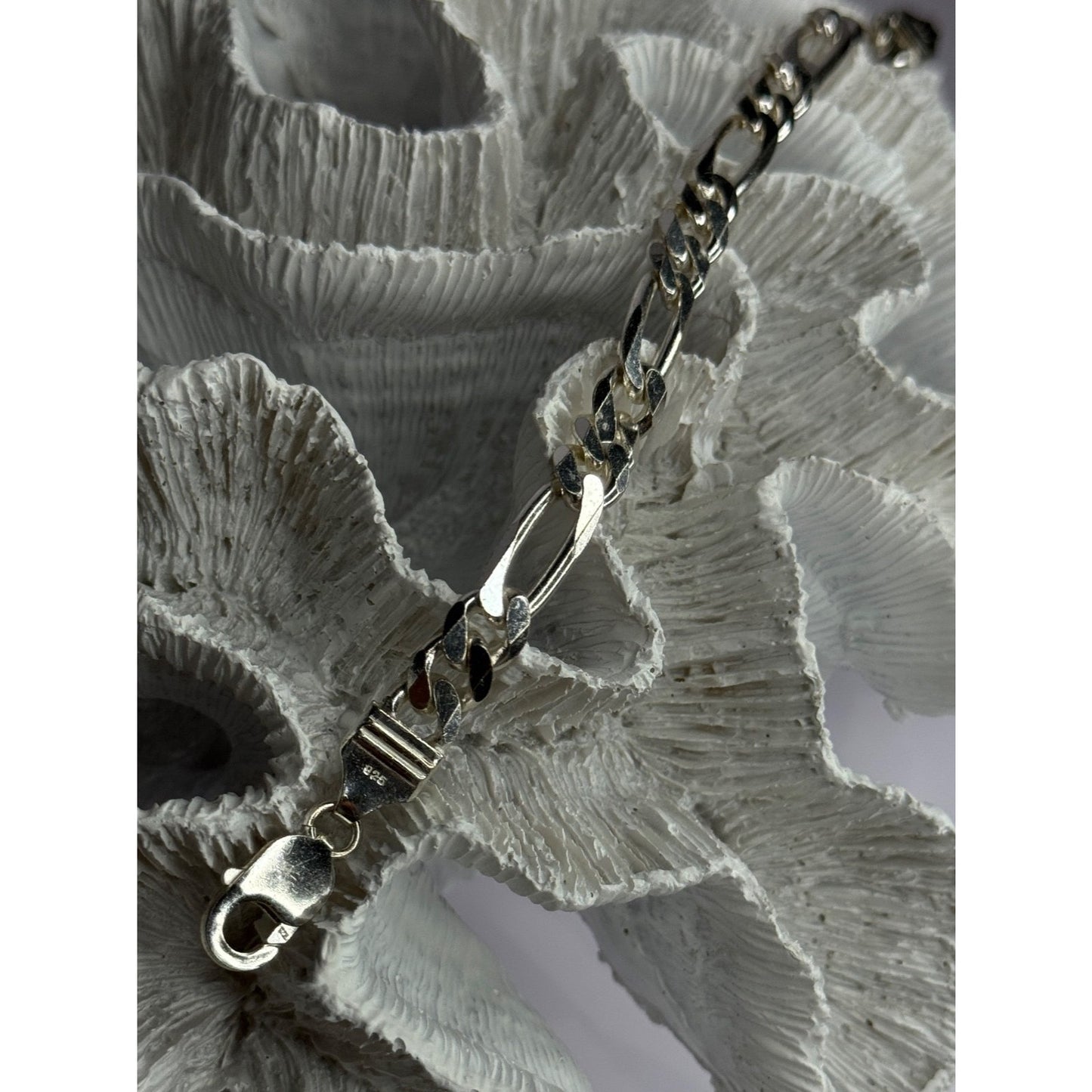 MENS 925 STERLING SILVER BRACELET LENGTH 8 & 9