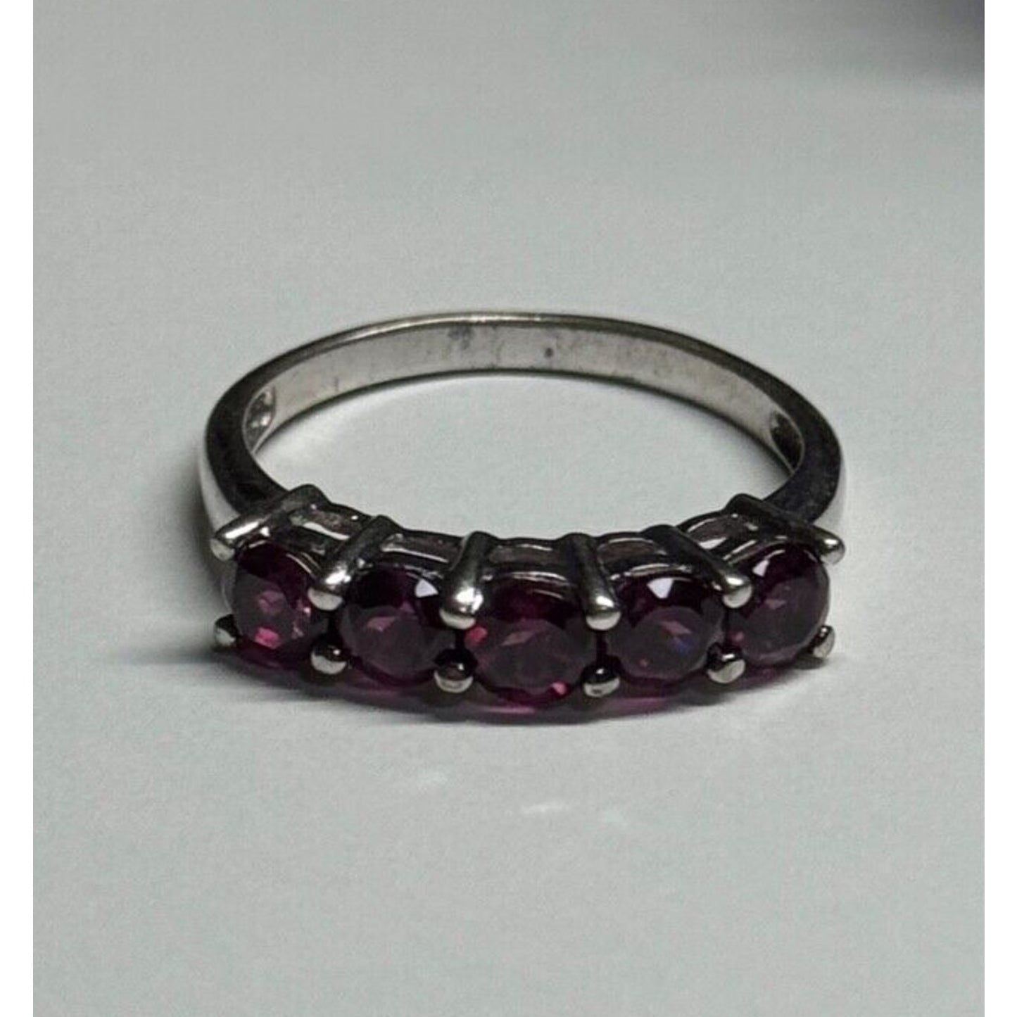 925 STERLING SILVER SPINEL RING SIZE 7