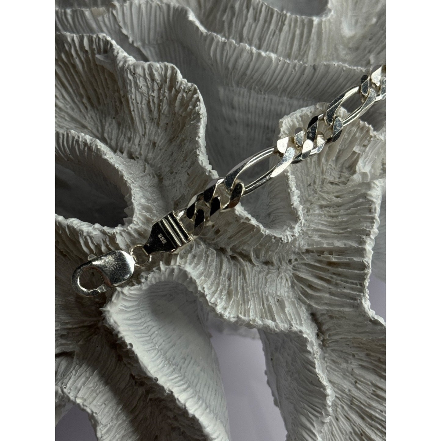 MENS 925 STERLING SILVER BRACELET LENGTH 8 & 9