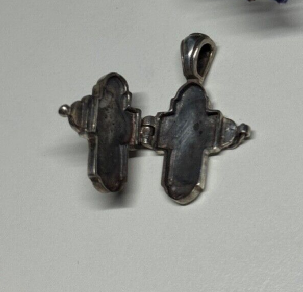 925 Sterling Silver Cross Length 27 Mm