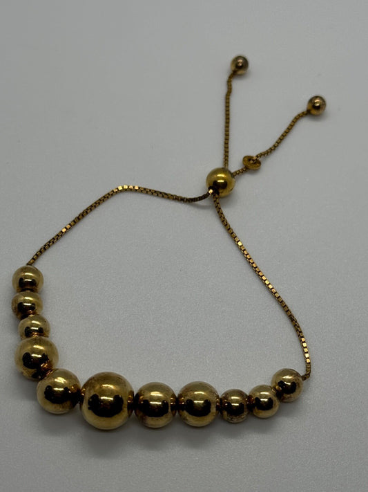 925 Sterling Silver Gold Plated KA 1772 Italy Bracelet