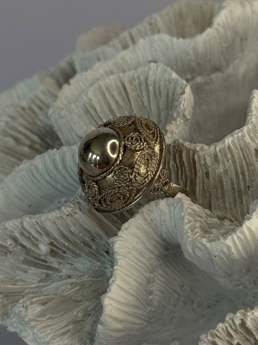 Vintage 925 Sterling Silver Ring Size 5