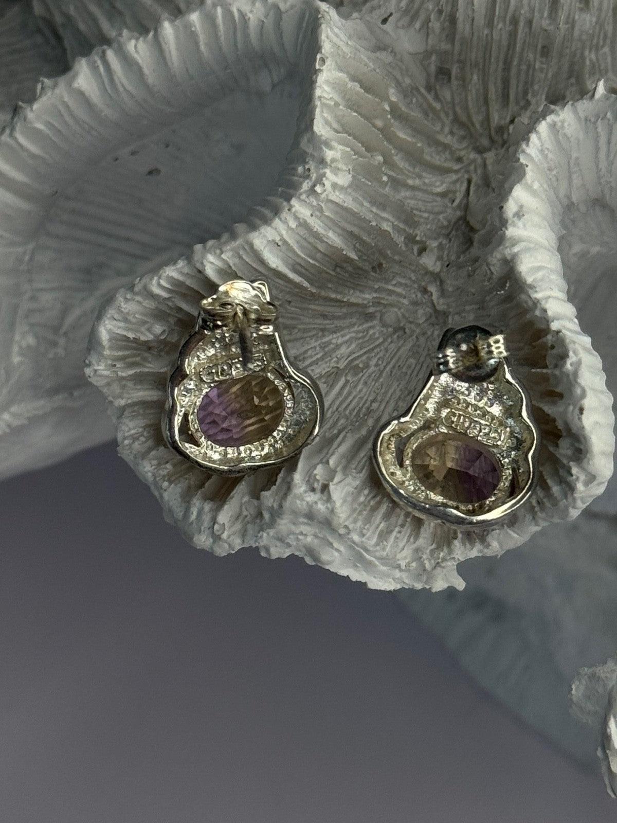 925 Sterling Silver Mystic Topaz Earrings Length 0.60 Inch