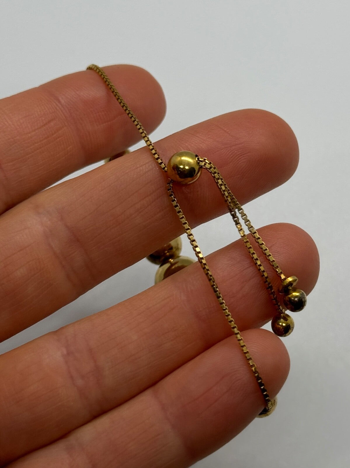 925 Sterling Silver Gold Plated KA 1772 Italy Bracelet