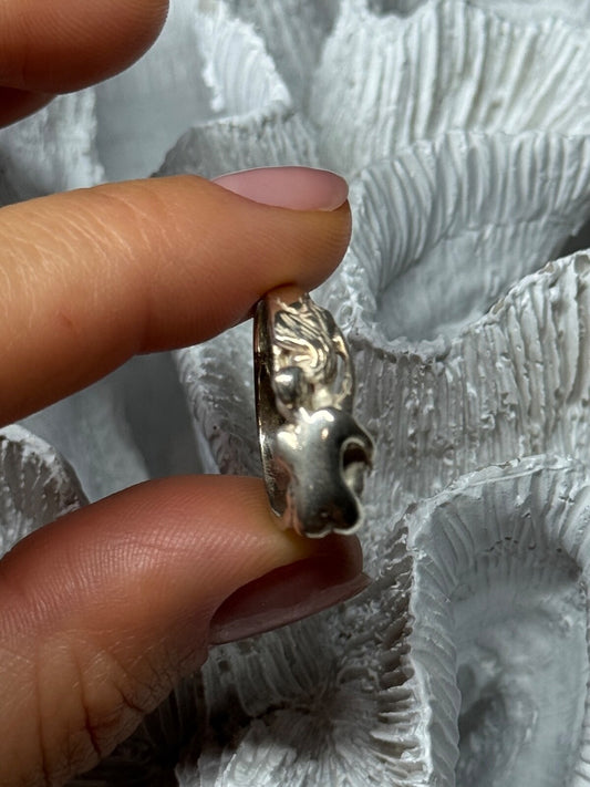 925 Sterling Silver Kamasutra Ring Size 7