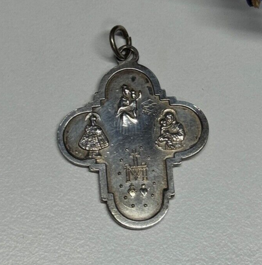 925 Sterling Silver Cross Length 30 Mm