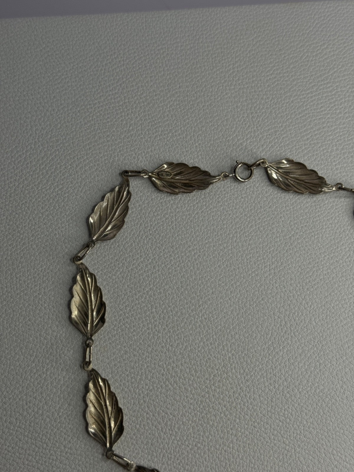 Danecraft 925 Sterling Silver Leaves Necklace Length 15 Inch